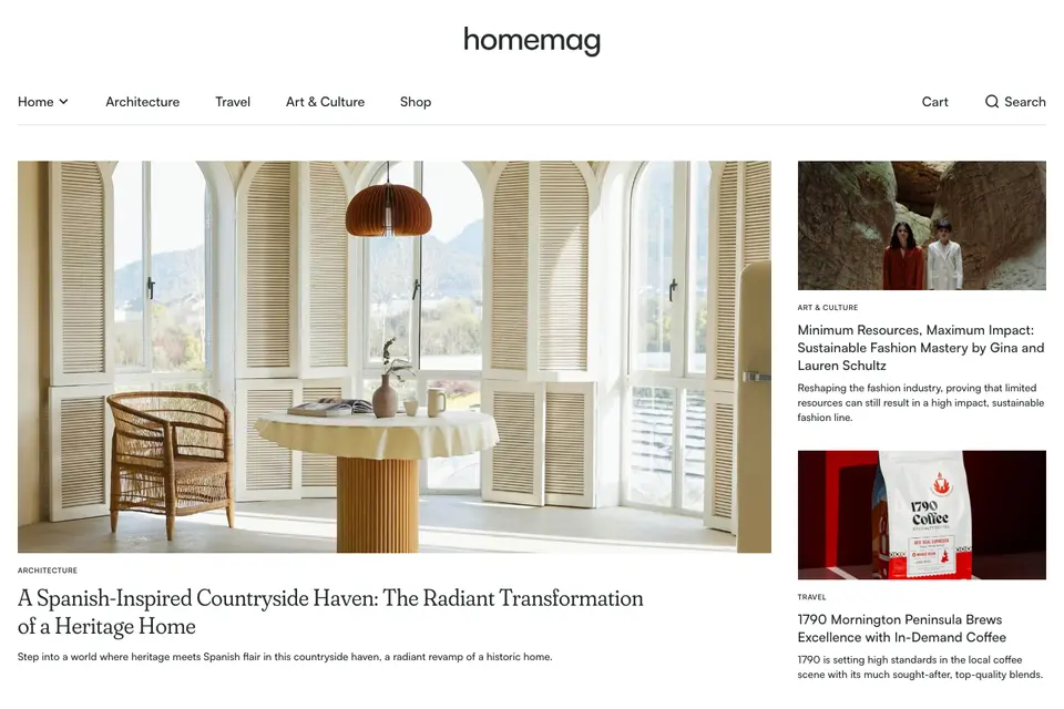 Homemag 打开预览