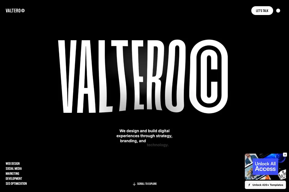 Valtero 打开预览