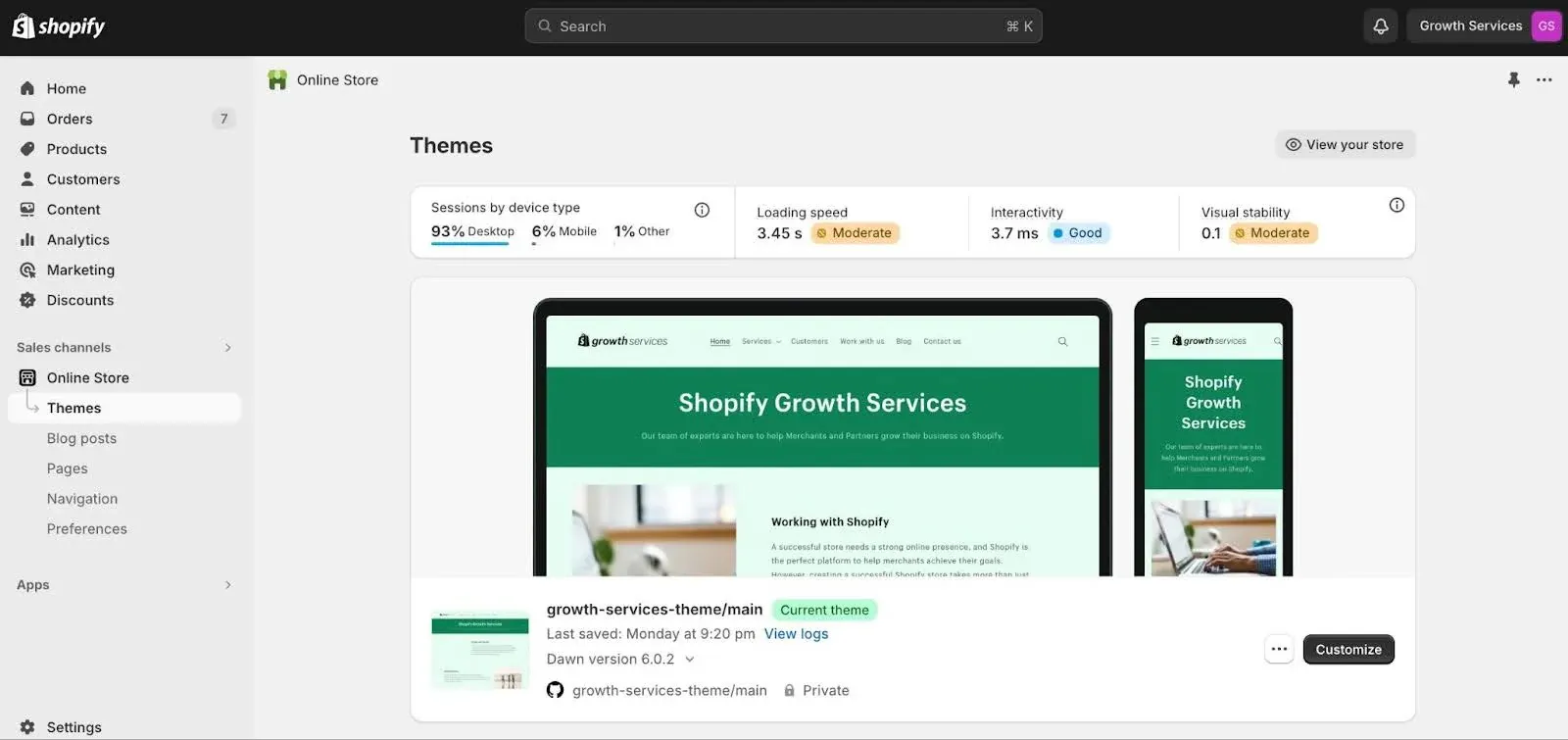 shopify-theme-selection